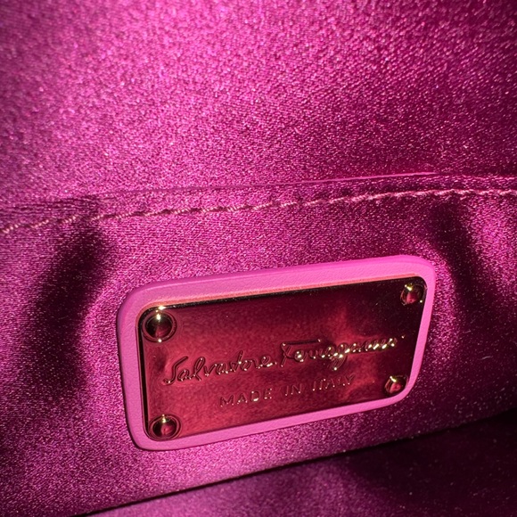Salvatore Ferragamo “Masa” Suede Clutch - Picture 11 of 16